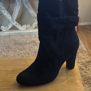 Black Booties Never Worn